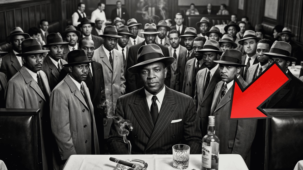 1952: 40 men blocked Bumpy Johnson at a restaurant — he left by dawn
