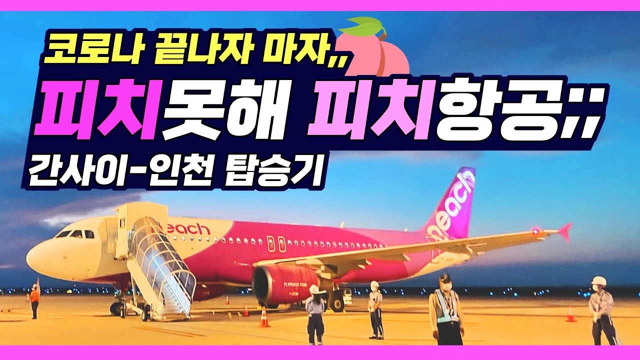 피치못해 피치항공 후기,,악명높은 피치항공 탑승기 l 오사카 - 인천 l 간사이2터미널 면세점