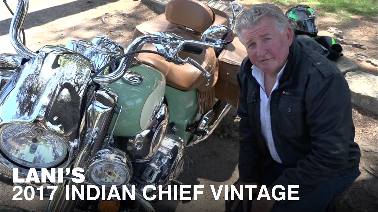 Larni’s 2017 Indian Chief Vintage Motorcycle: Classic Restos - Series 57