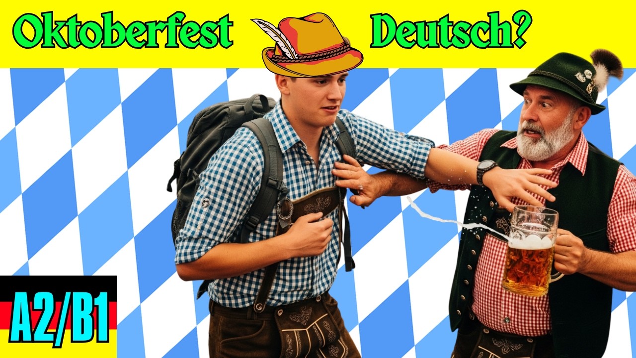 🥨 An American at Oktoberfest?! Schafft er es auf Deutsch?  Und du? Wie gut ist dein Wiesn Deutsch? 