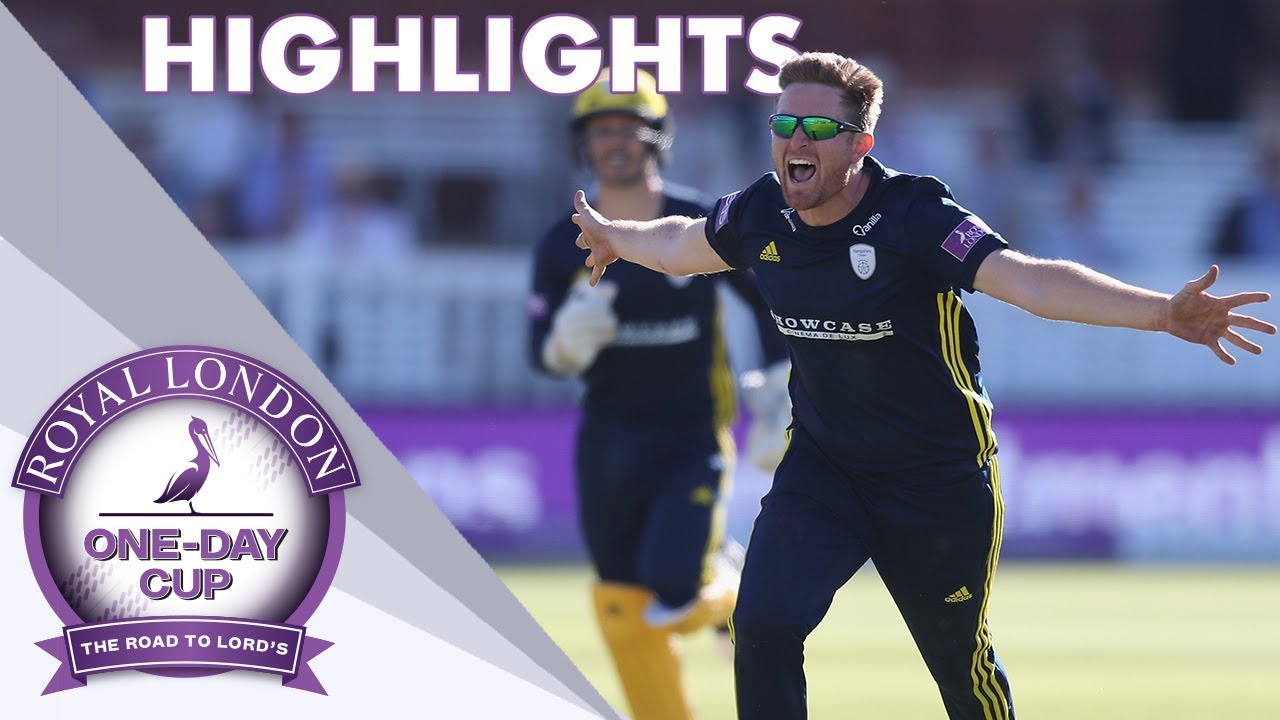 Kent v Hampshire | Royal London One-Day Cup FINAL 2018 - Highlights