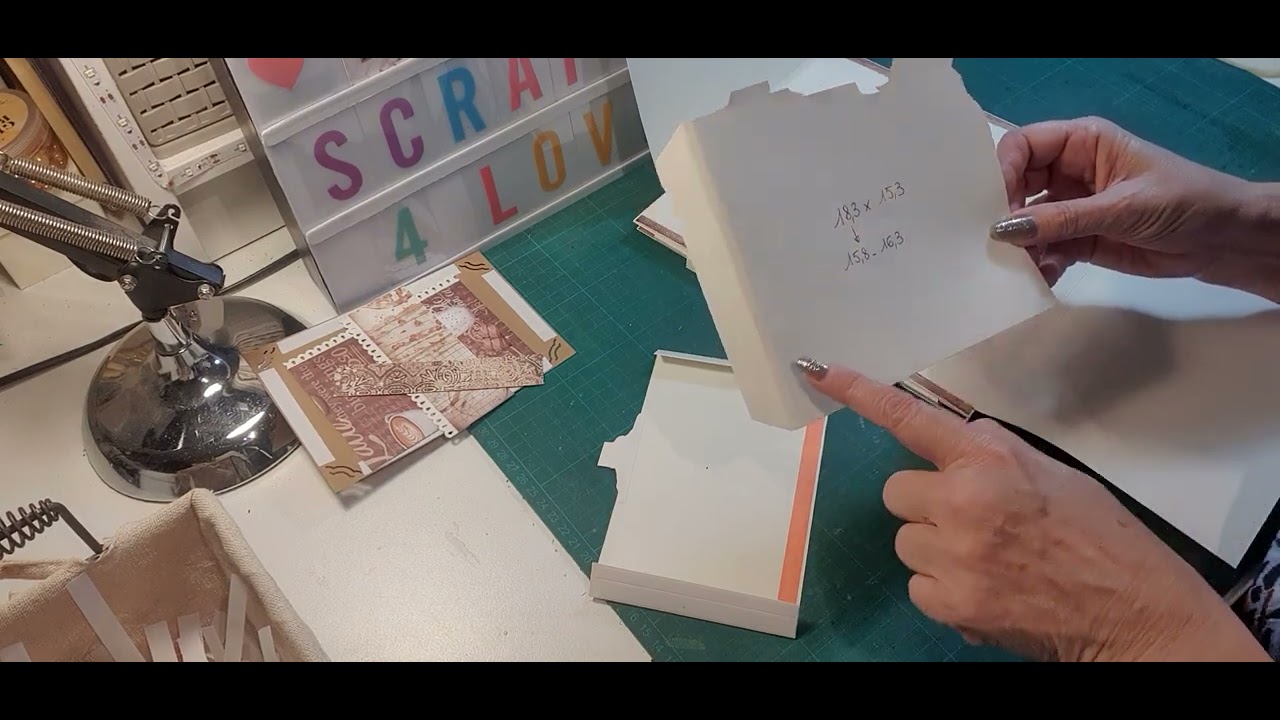 TUTO ALBUM COFFE AND CHOCOLATE - BLOC 1 PAGE 2