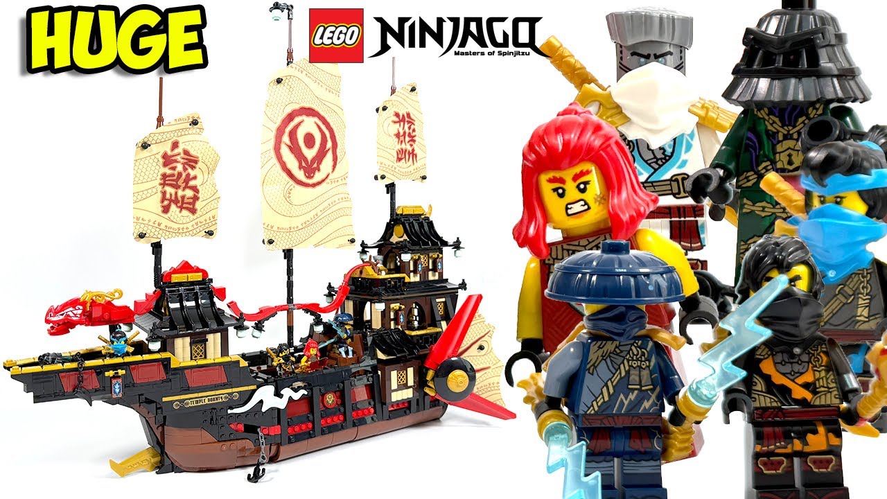 LEGO Ninjago 71848 The HUGE Temple Bounty Season 3 - Unboxing & Speed Build!
