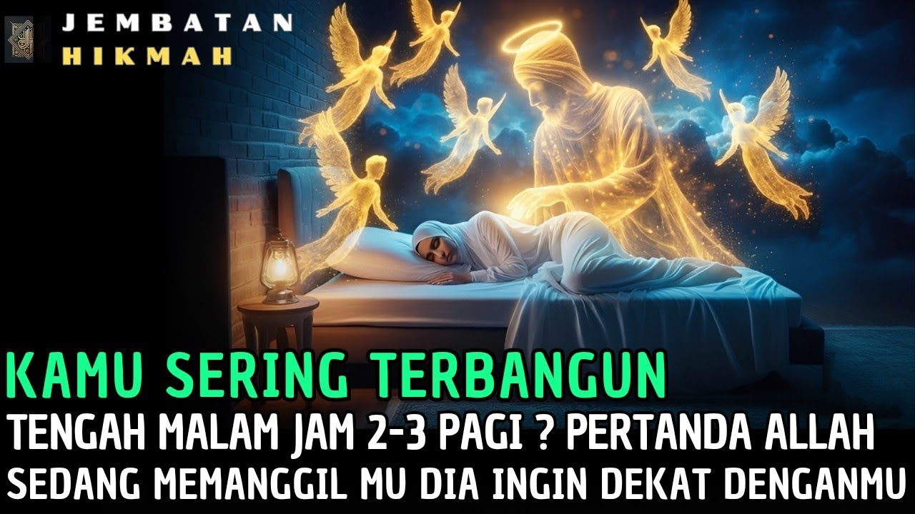 TAHAJUDMU Jika Allah Sering Membangunkanmu Jam 2-3 Pagi, Pertanda Allah Ingin Lebih Dekat Denganmu😱🚀