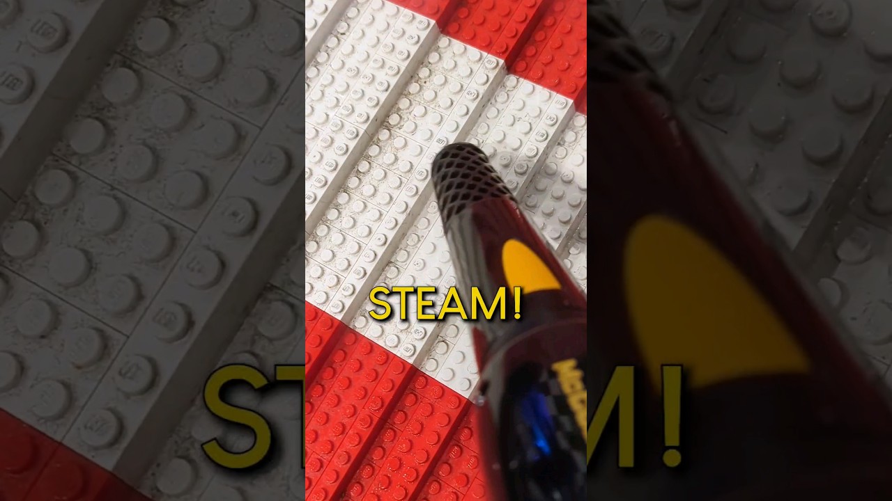 Steam Cleaning LEGO #lego #legos #legoaddict #afol #legomoc #legoland #legobuild #legofan