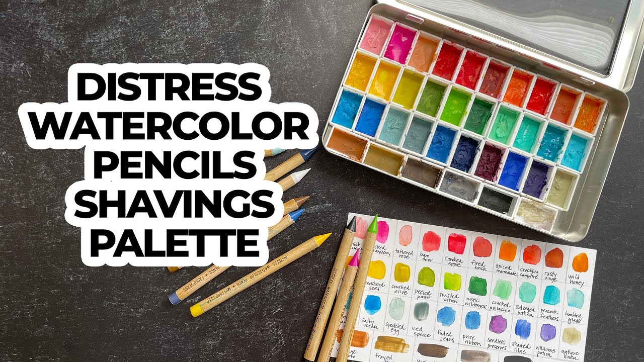 Палитра Distress Watercolor Pencils Savings Custom