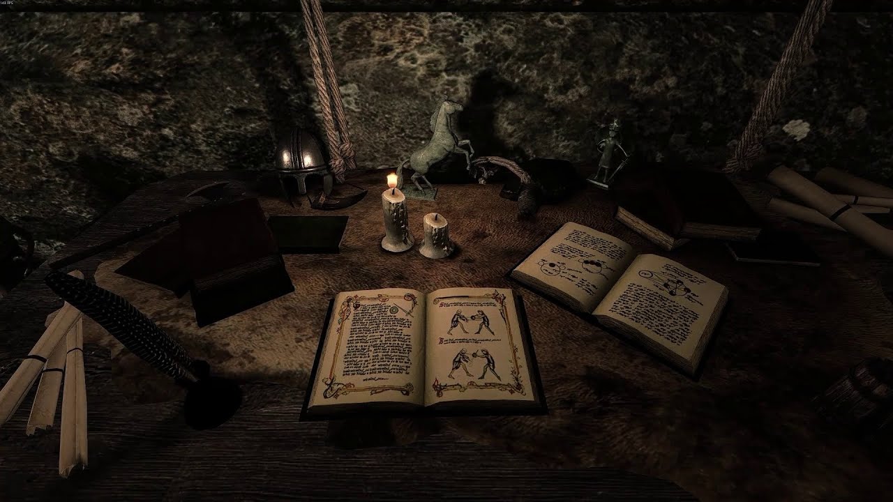 Study - We have much yet to toil upon - Dark Academia