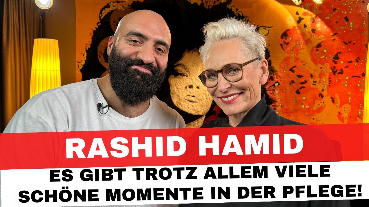 Mit Optimismus gegen den Pflegenotstand: Rashid Hamid gibt alles!