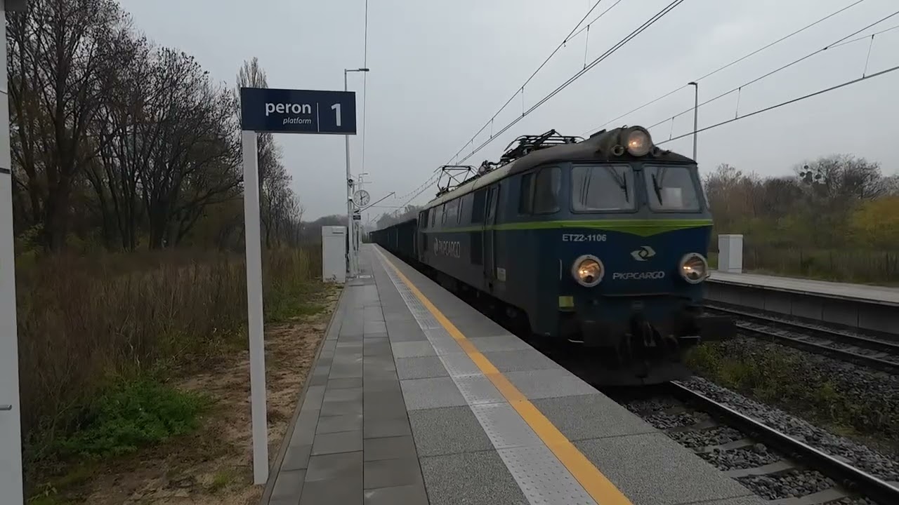 Znowu kilka składów na stacji Zabrze Północne.