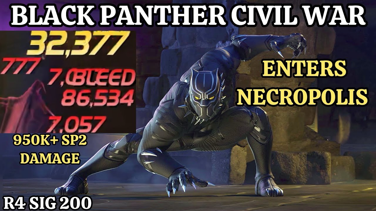 BLACK PANTHER (CW) ENTERS NECROPOLIS!