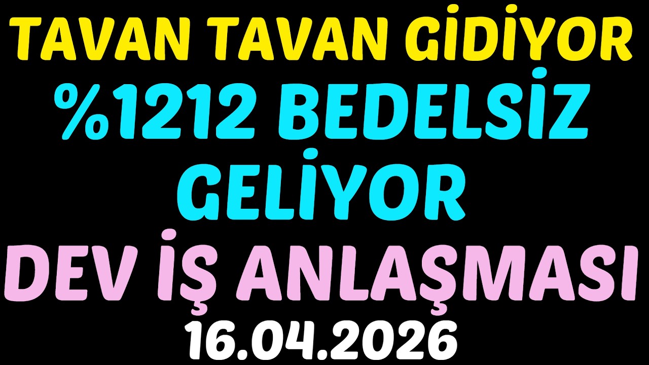 TAVAN TAVAN GİDİYOR, %1212 BEDELSİZ GELİYOR, DEV İŞ ANLAŞMASI, YENİ BİLAN&Ccedil;O GELDİ #borsa #sasa