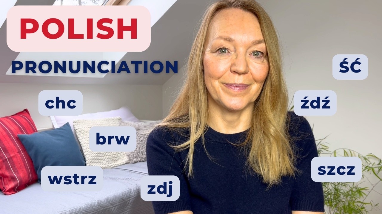 Pronunciation practice in Polish | Consonant clusters