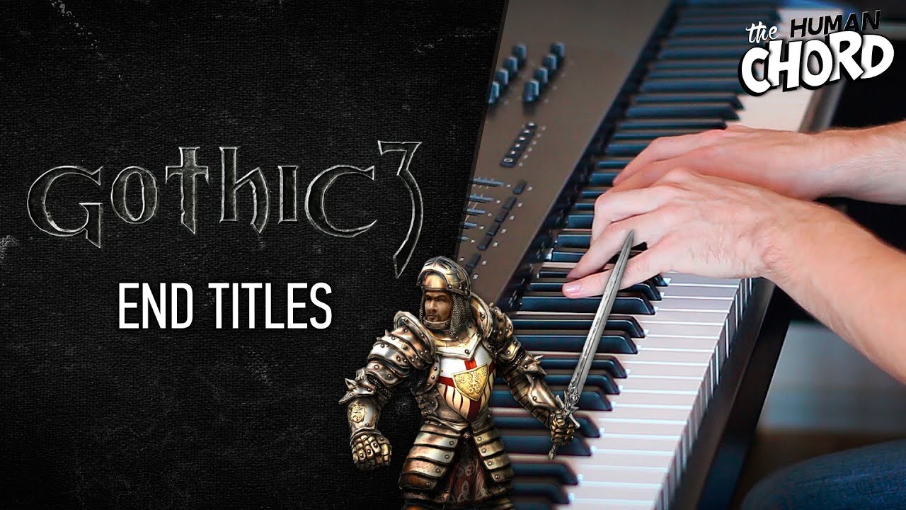 Gothic 3 - End Titles (Piano cover + Sheet music)
