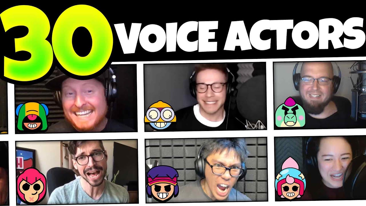 ALL Brawl Stars Voice Actors