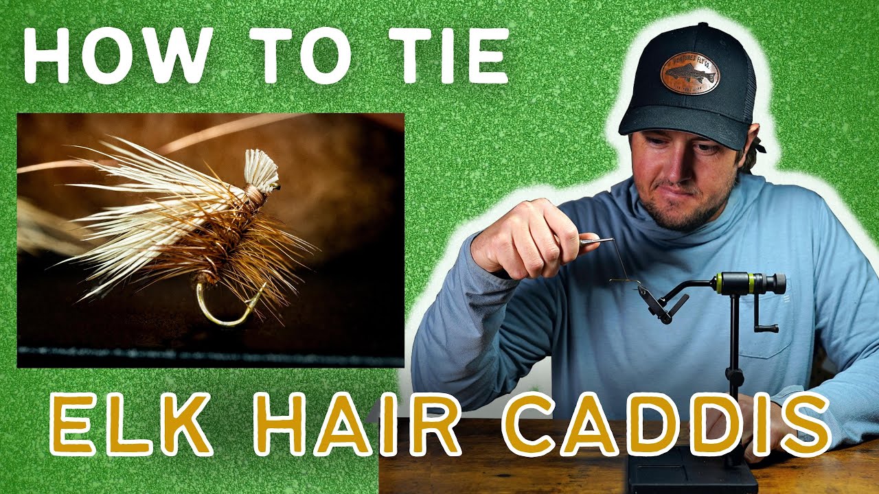 Elk Hair Caddis — How to Tie Step by Step | Beginner Friendly Fly Tying Tutorial