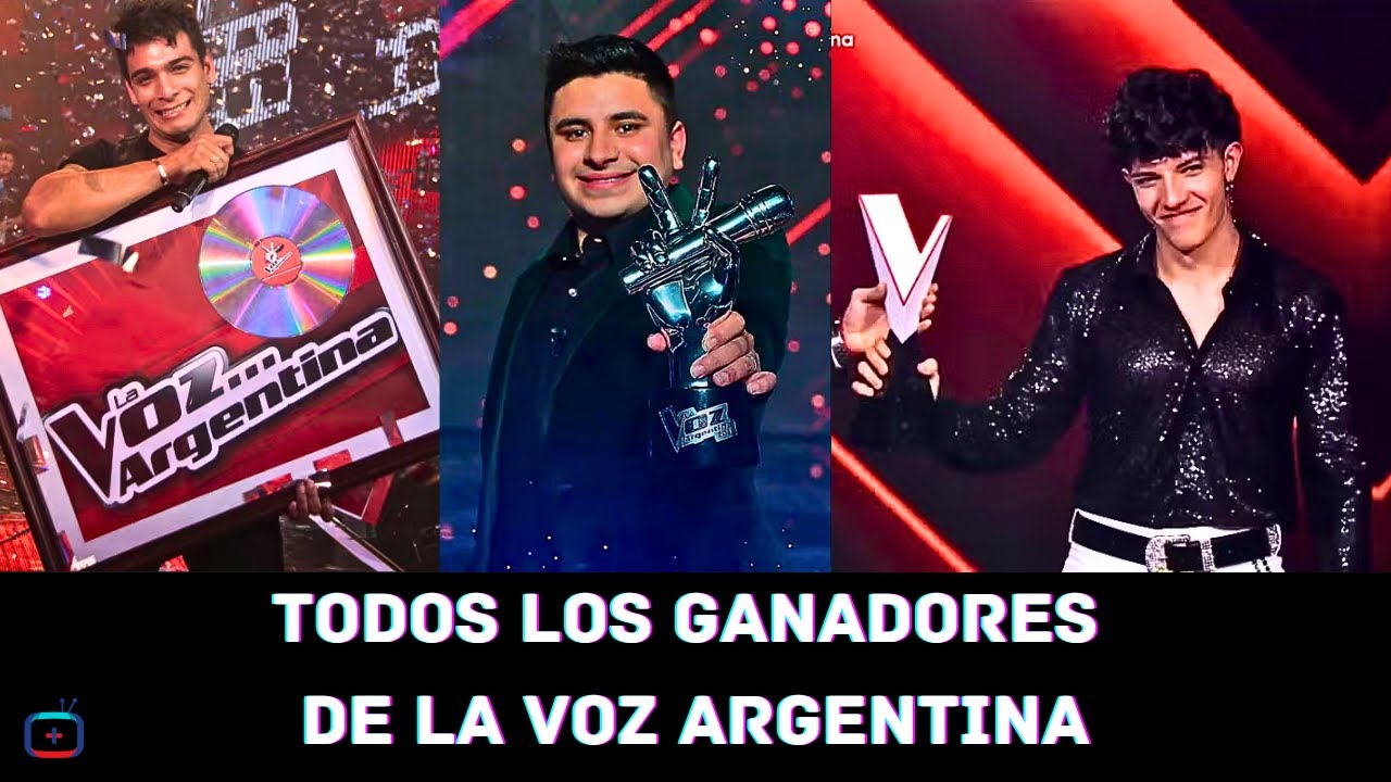 Todos los ganadores de la Voz Argentina  - Archivo Tv
