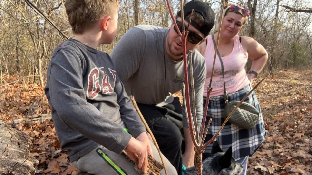 Hiking at Lake Thunderbird Oklahoma! (Jeremy almost broke his ankle) 🤣🫣