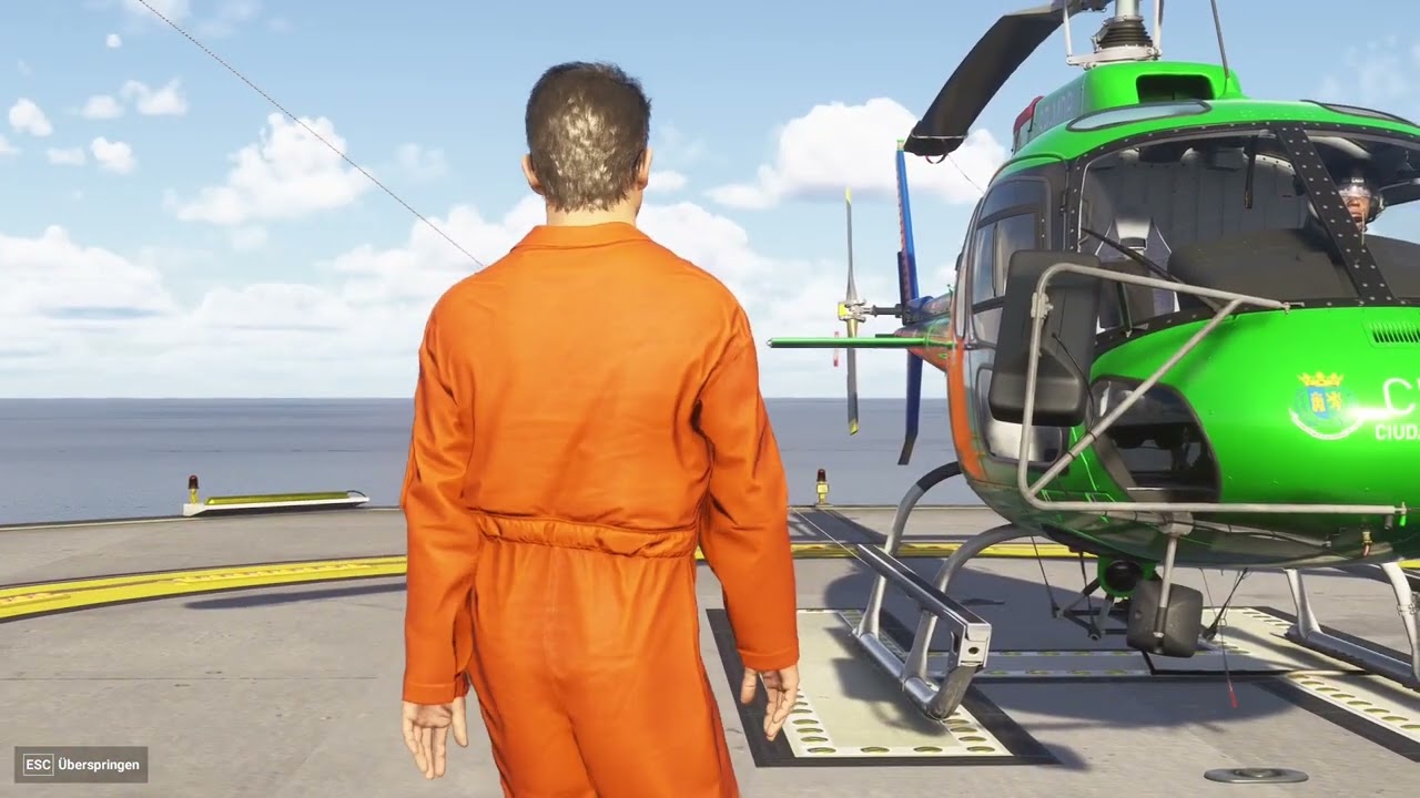 MSFS 2024 Karriere Gütertransport-Haken Mission mit mein H126 Hubschrauber