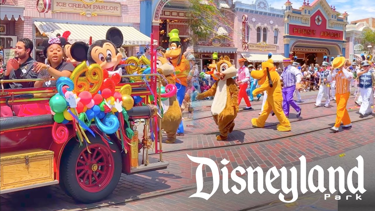 FULL Disneyland 69th Birthday Cavalcade -  Anniversary Parade July 17, 2024