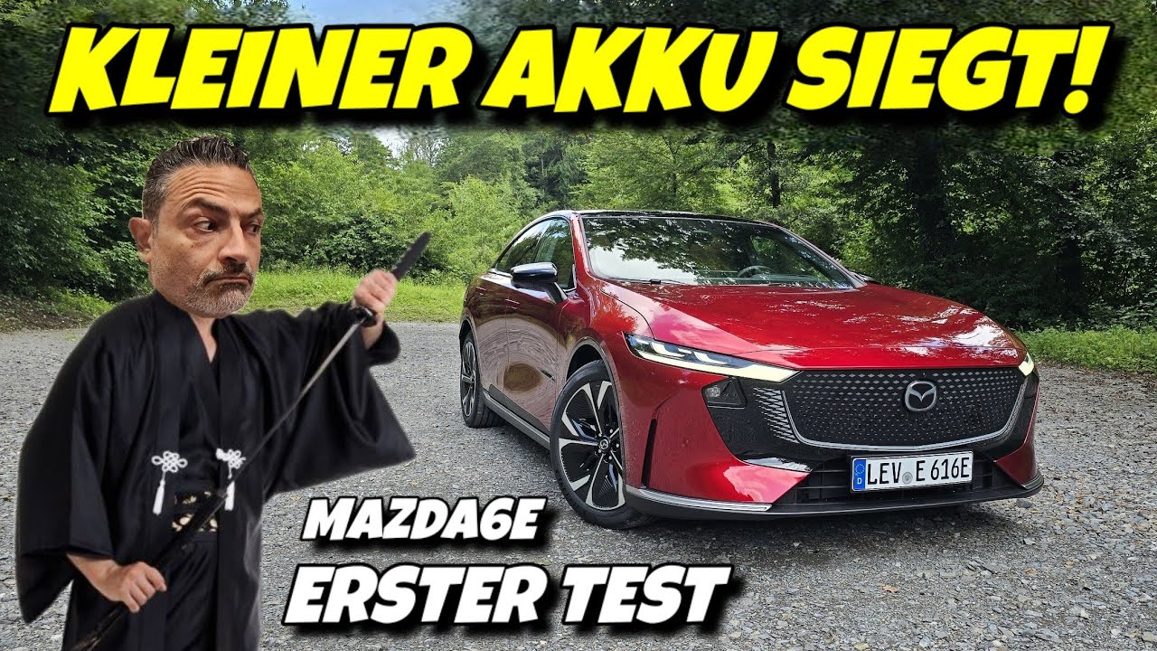 Nein zum großen Akku! Mazda 6e Standard Range Fahrbericht. #elektroauto