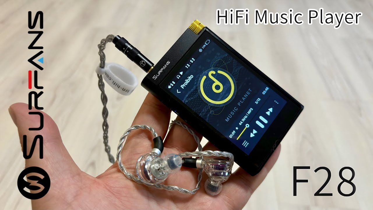 Surfans F28 - The Best Portable HiFi Music Player