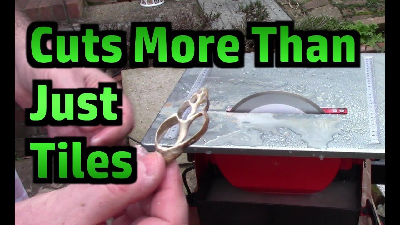 Unboxing And Test Of Clarke 450W Wet Tile Cutter