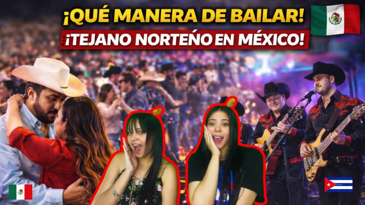 Que Manera de BAILAR!! 💃🔥 Cumbia texana y Cumbia Norteña 🤠🎶 HECHO | CUBANAS REACCIONAN 😱👏💯