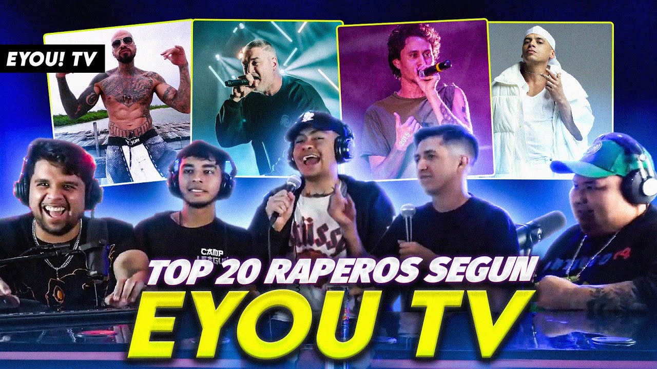&iexcl;LA LISTA ANTI BILLBOARD! - TOP 20 RAPEROS HISPANOHABLANTES SEG&Uacute;N EYOU TV (No es cierto)