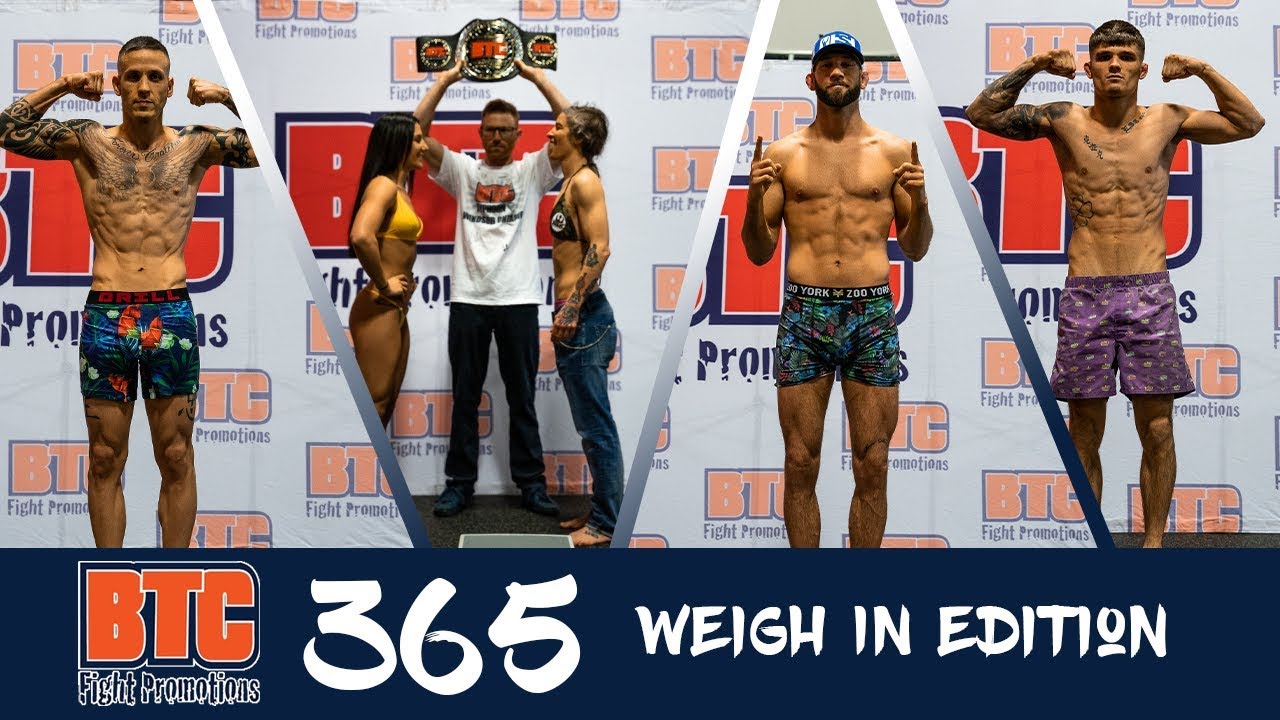 BTC 365 - Night of Champions - Weigh-In Edition