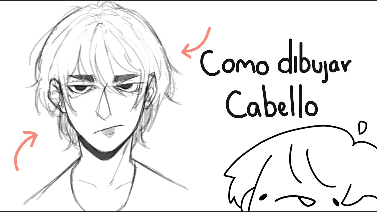 🌸Cómo dibujar Cabello | Tutorial (?)🌸