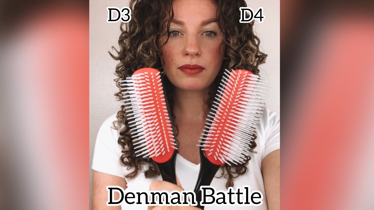 Denman brush D3 & D4 test