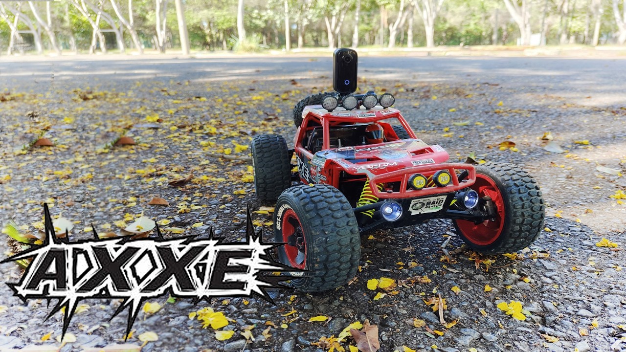 Buggy Axxe Kyosho - Depois do capotar só resta andar mais