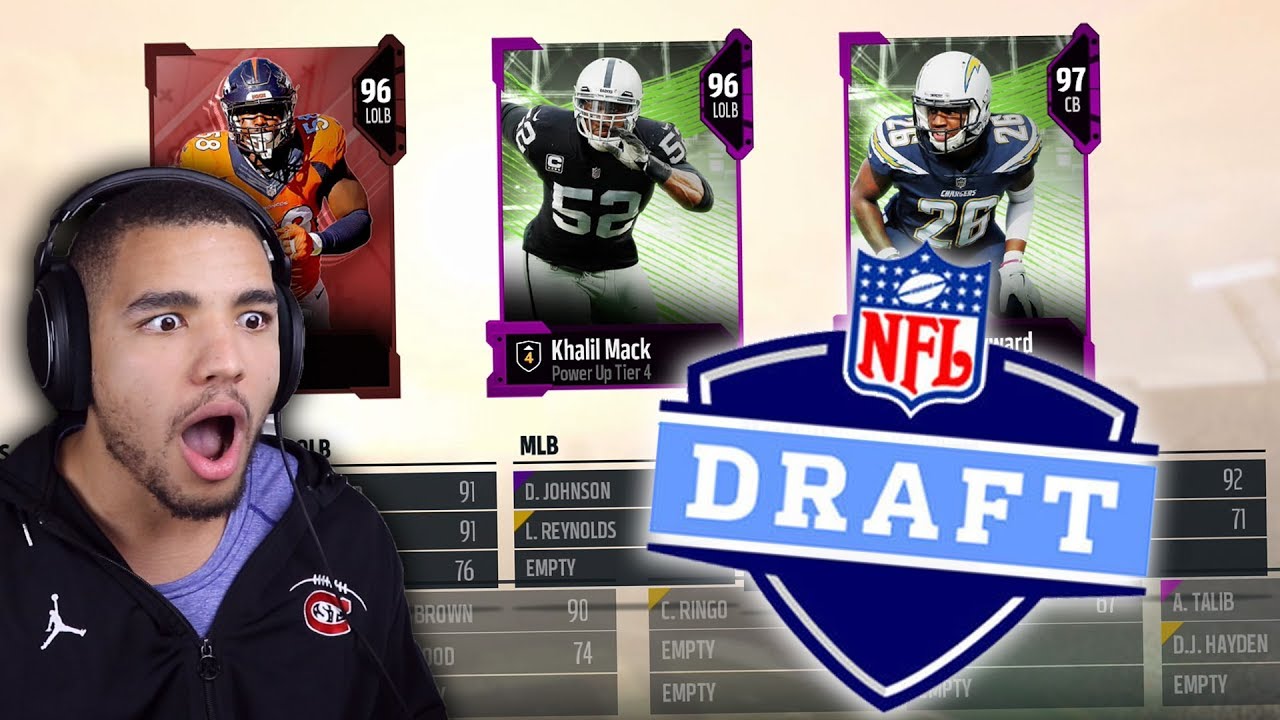 HIGHEST NFL DRAFT ORDER!! MADDEN 18 DRAFT CHAMPIONS