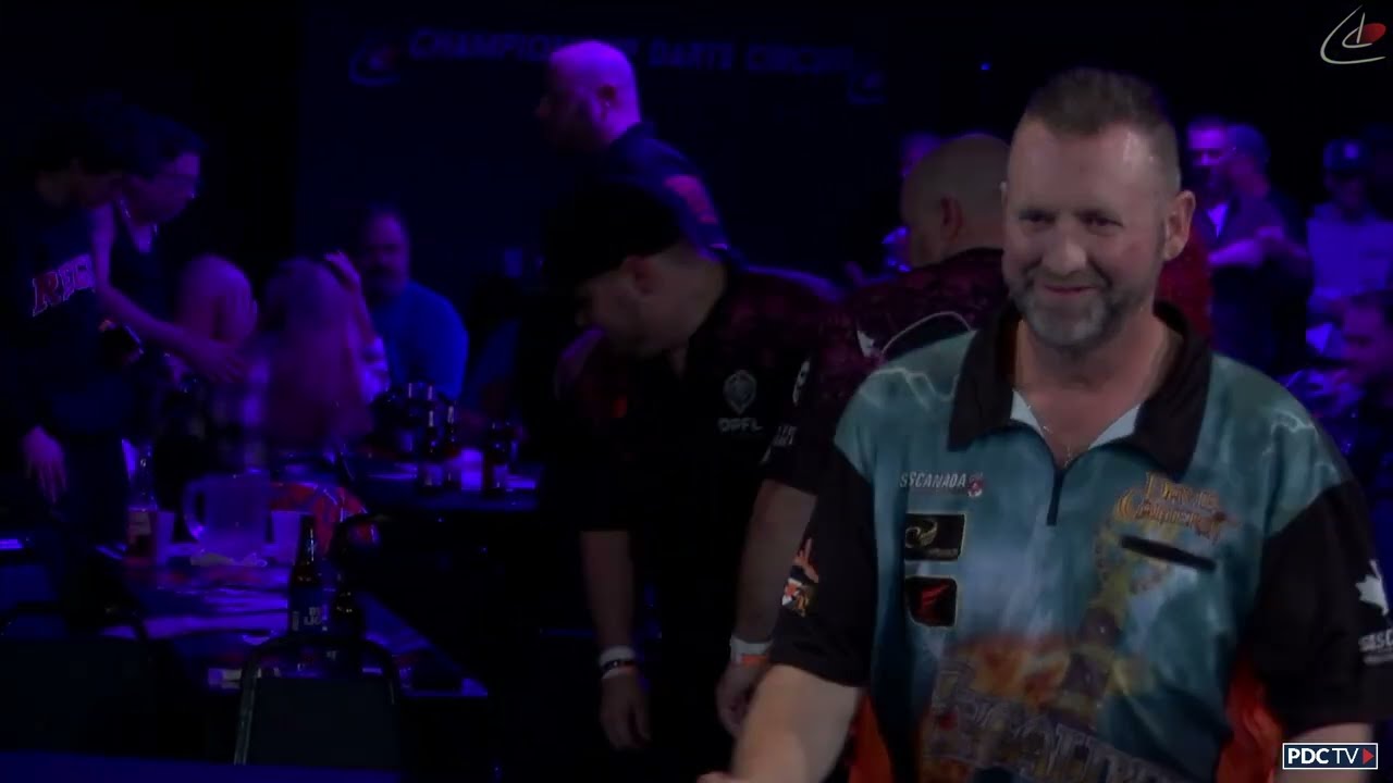 Gary Mawson VS David Cameron in a quarter-final, CDC Continental Cup.