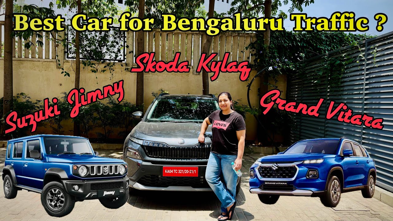 Test Drove 3 Cars | Only 1 Surprised Us 🤯 | Skoda Kylaq vs Jimny vs Grand Vitara | Roving Couple