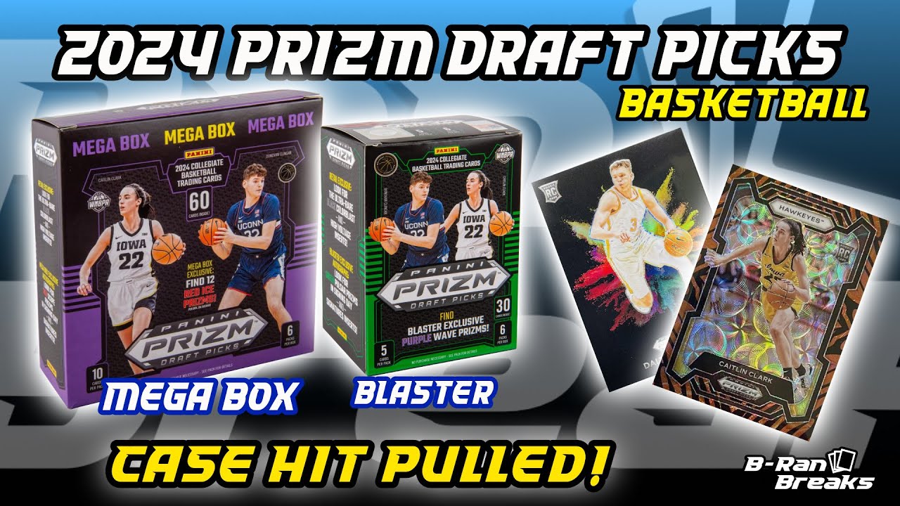 TIGER STRIPE PULLED! 🚨 MARCH MADNESS! 2024 Prizm Draft Picks Basketball Mega & Blaster Boxes!