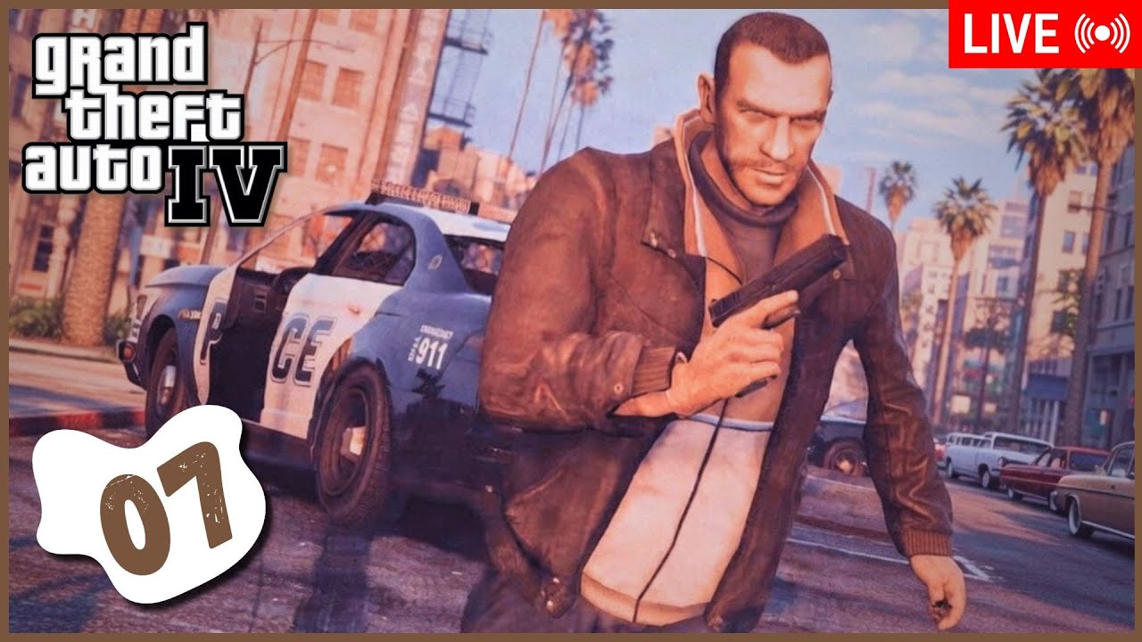 🔴 GTA 4 Story Mode LIVE | Episode 7 – Deeper Into Liberty City Crime | PranjalXP