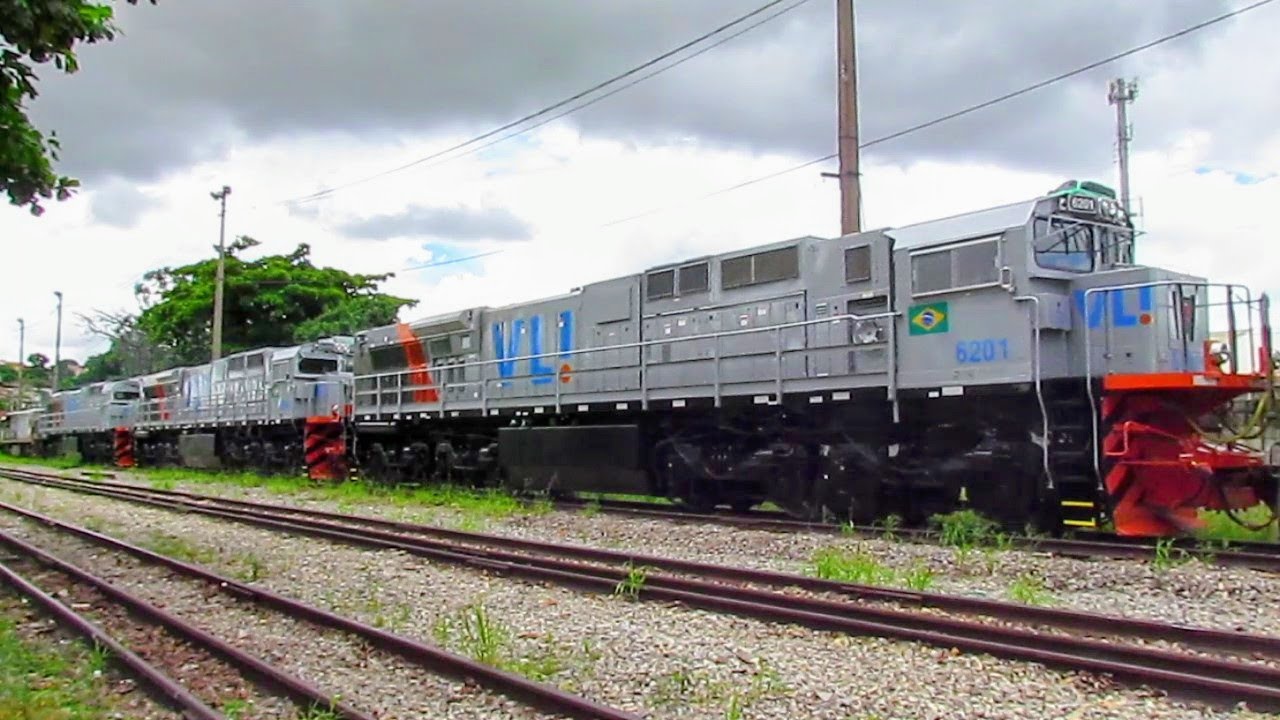(Exclusivo) SAÍRAM as 3 NOVÍSSIMAS ES43BBi da VLI da FÁBRICA Wabtec HOJE!