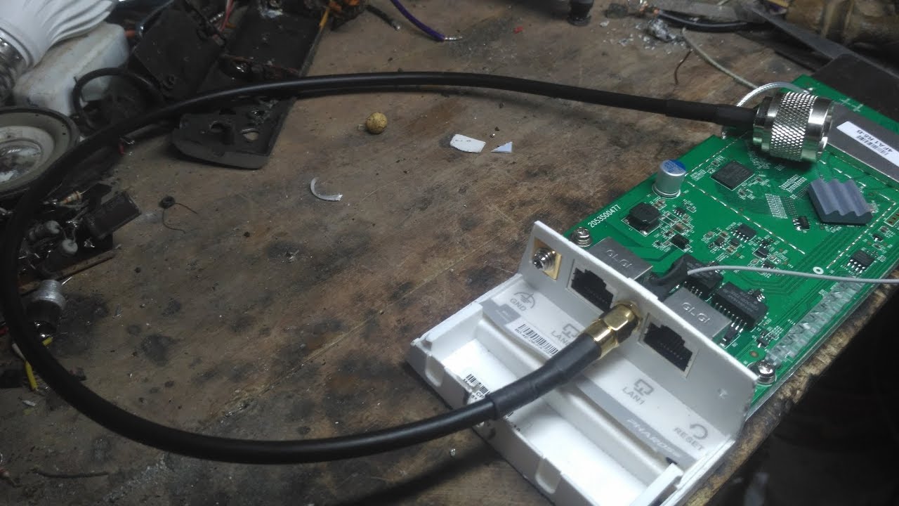 TP link CPE220 External Antenna Mod