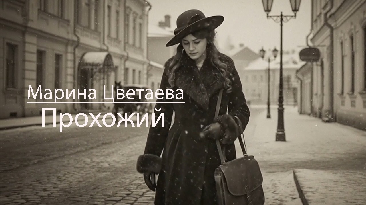 Марина Цветаева | Прохожий (Soul retro cover)