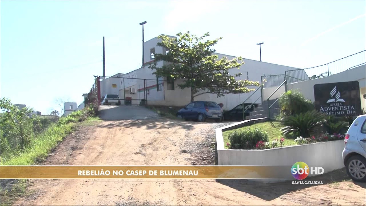 Rebelião no Casep de Blumenau - Bryan Kormann/Marcos Fernandes