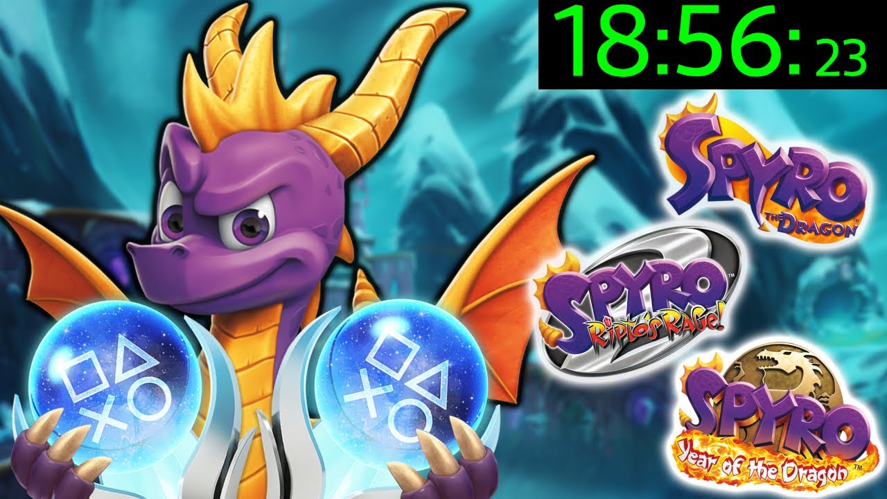 Can i PLATINUM the Spyro Trilogy in 24 Hours?