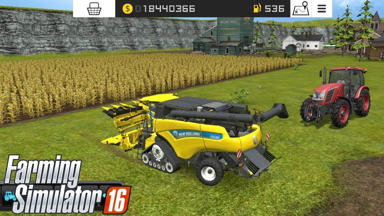 Farming Simulator16 [ Corn cutting part-1 ]❤️ ||🔥 Fs16 hack [unlimited money ]❤️ ||🔥 Fs16 [gameplay]