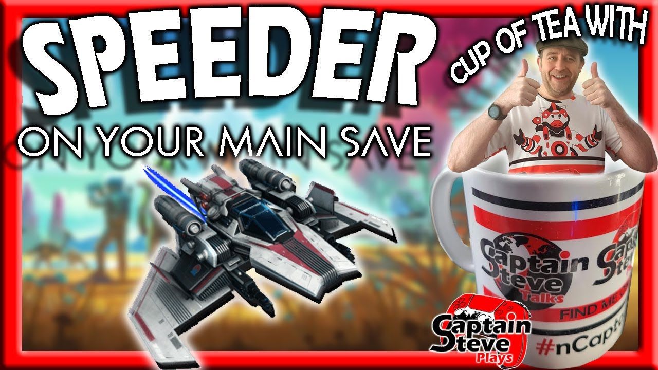 Claiming The Utopia Speeder On Legacy Save - Cup Of Tea With Captain Steve NMS Fractal
