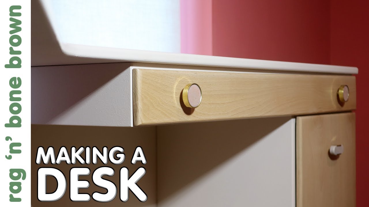 Making A Desk For My Fiancé #AD