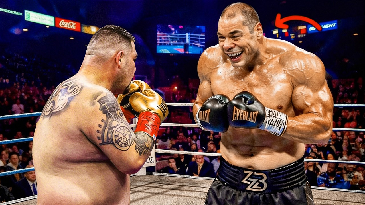 When Andy Ruiz DESTROYED Cocky Muscle Giants With His Fists!
