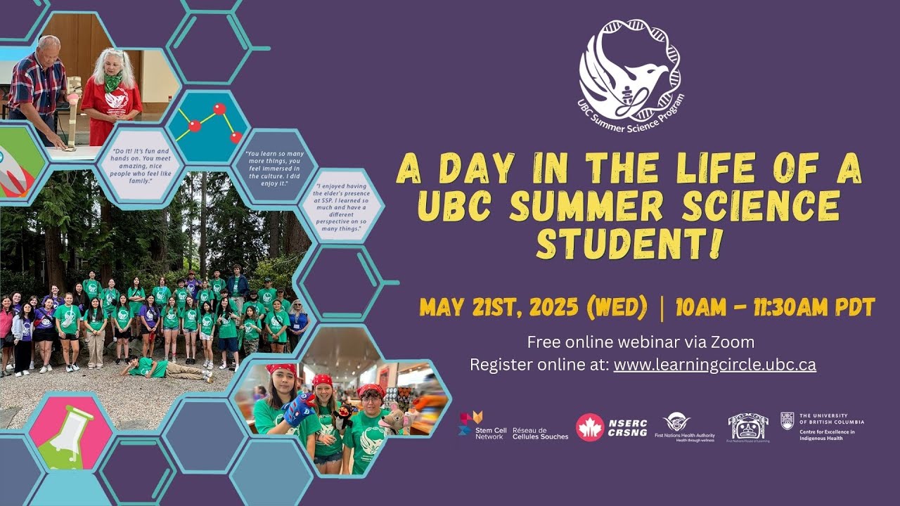 A Day in the Life of a UBC Summer Science student!