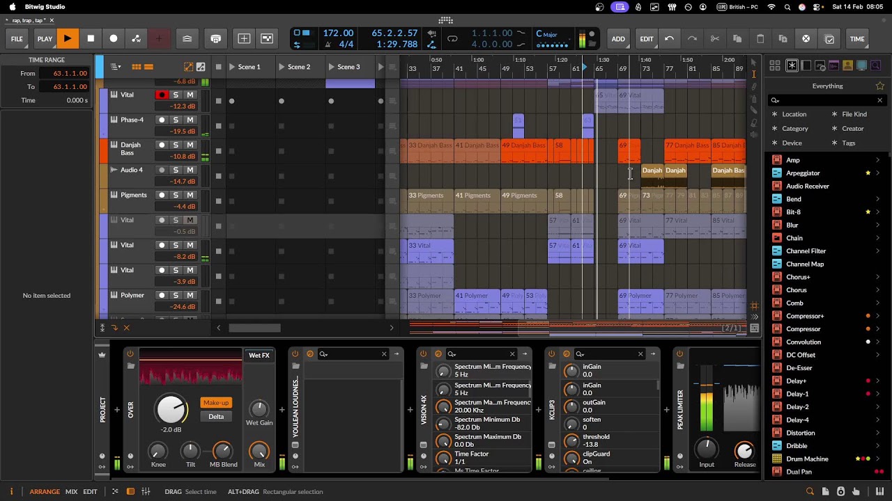 Bitwig Gabba Drum N' Bass Orchestral