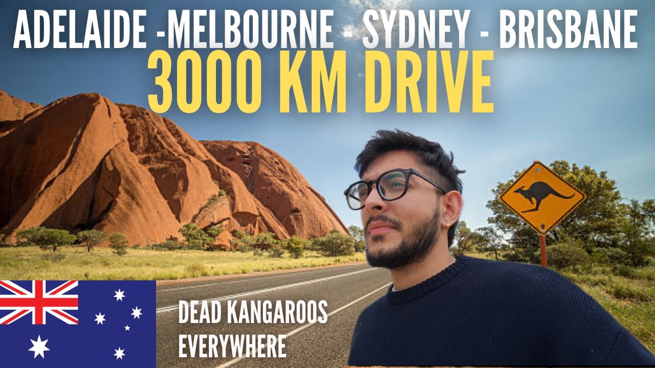 Adelaide to Brisbane Road Trip | Melbourne & Sydney 1-Day Stops + Full Drive Vlog | Indians in Aus