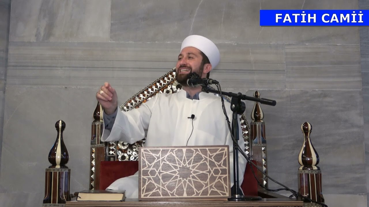 Fatih camii sohbetleri- Hüseyin Taşdemir Hocaefendi